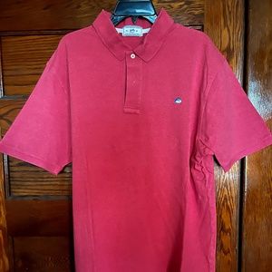 Southern Tide Skipjack Polo in salmon color XL